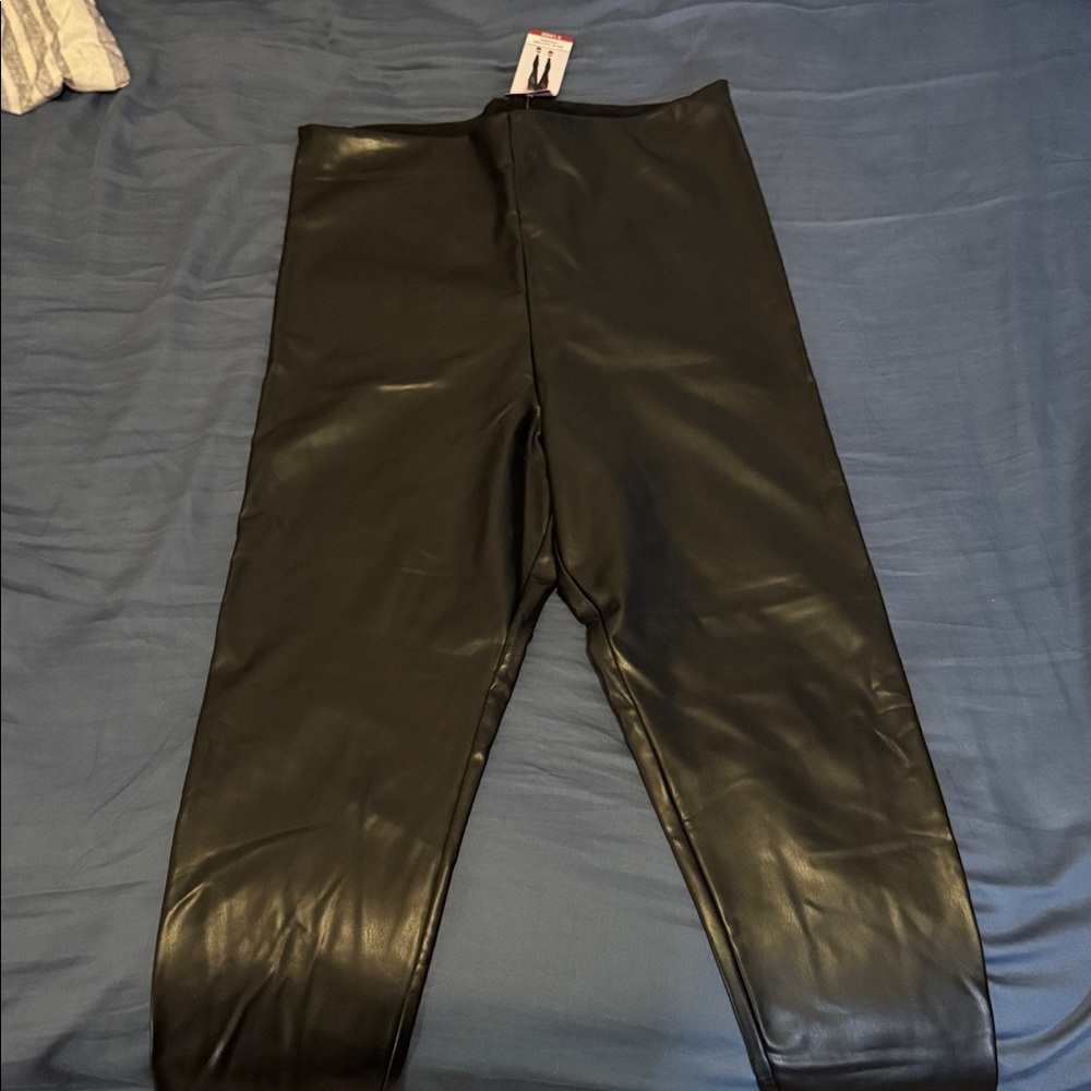 Joie Black Faux Leather Leggings